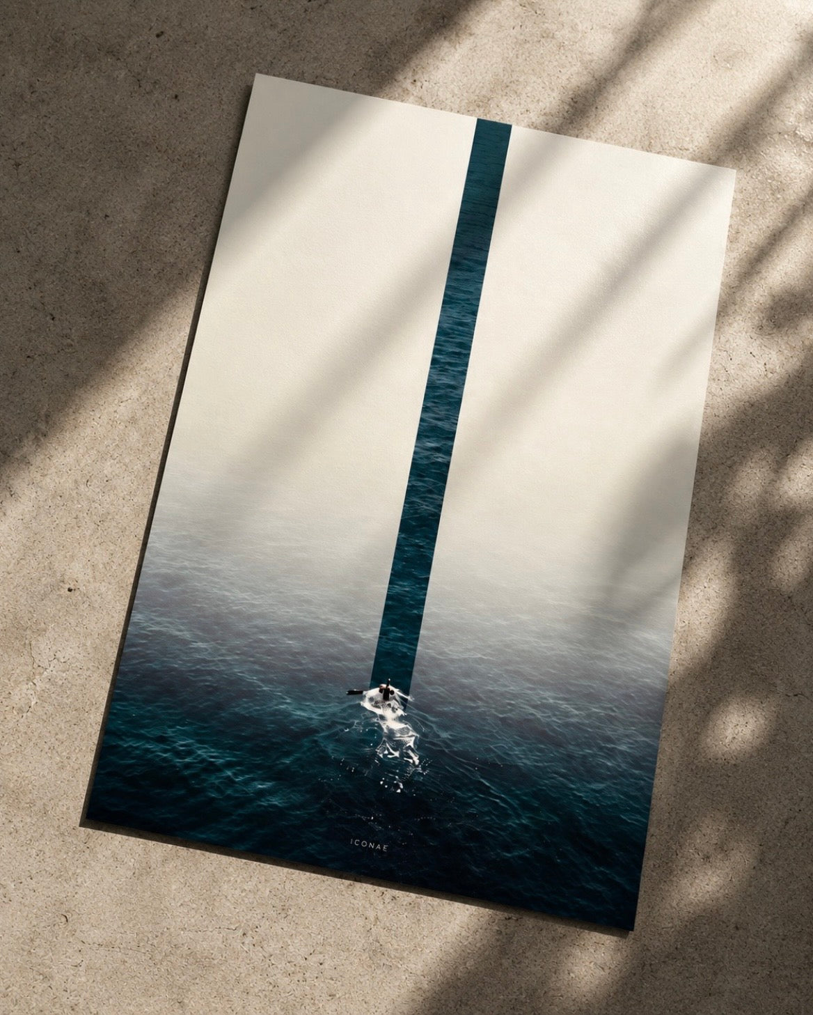Seul face à la mer - L’affiche
