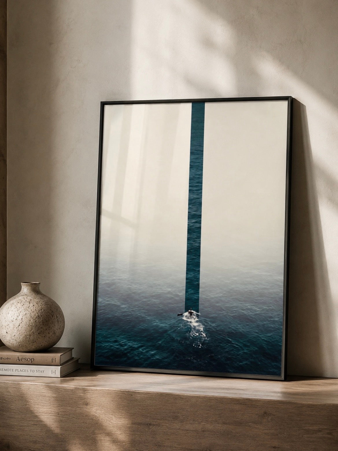 Seul face à la mer - L’affiche