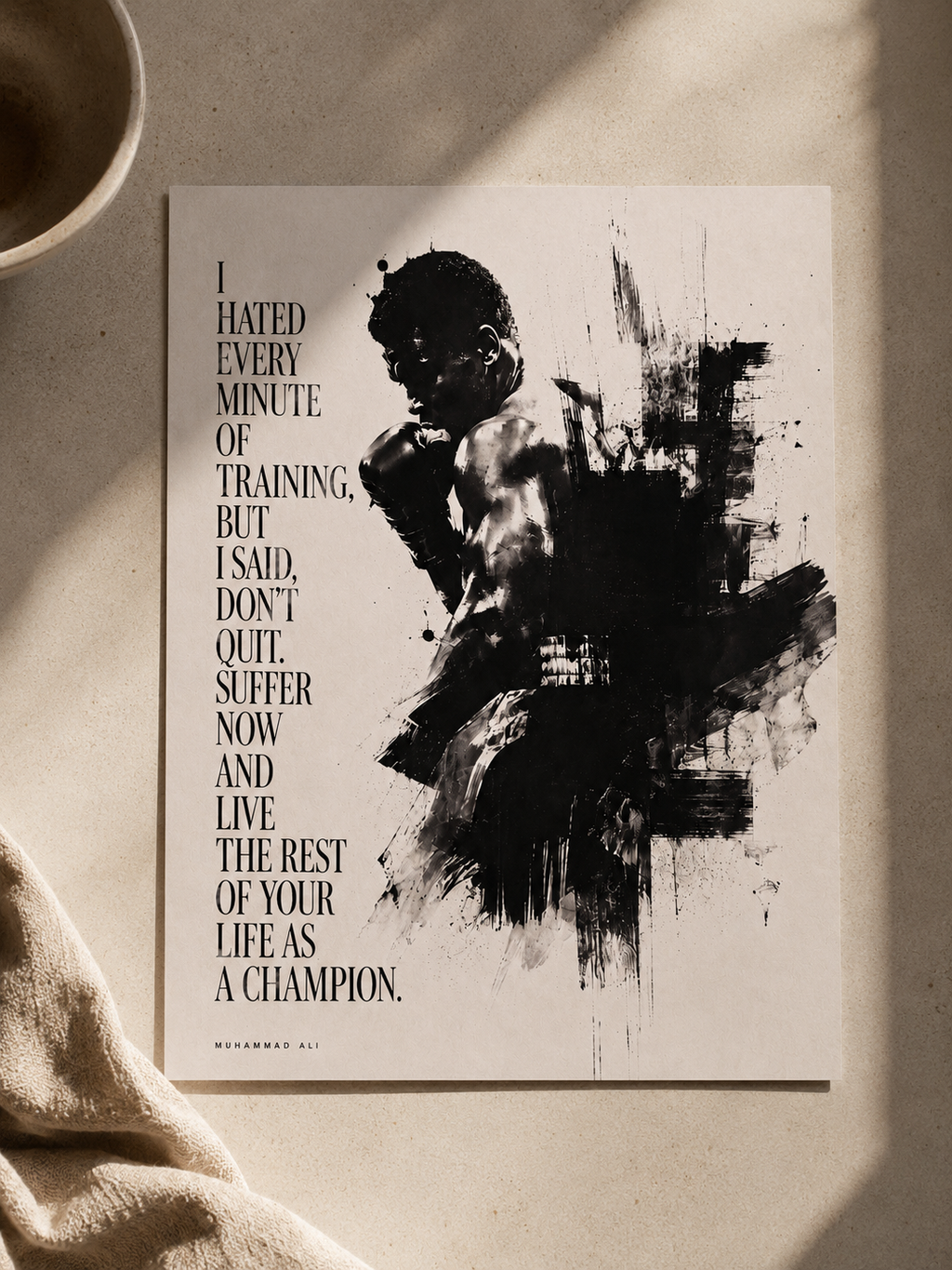 Champion - L’affiche