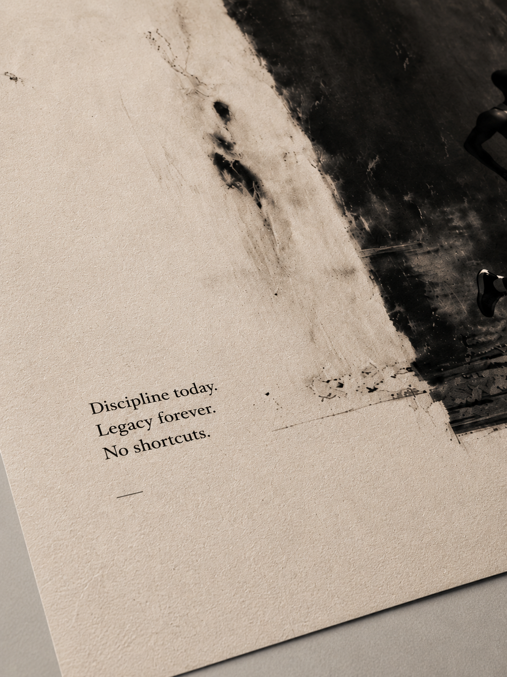 Discipline - L’affiche