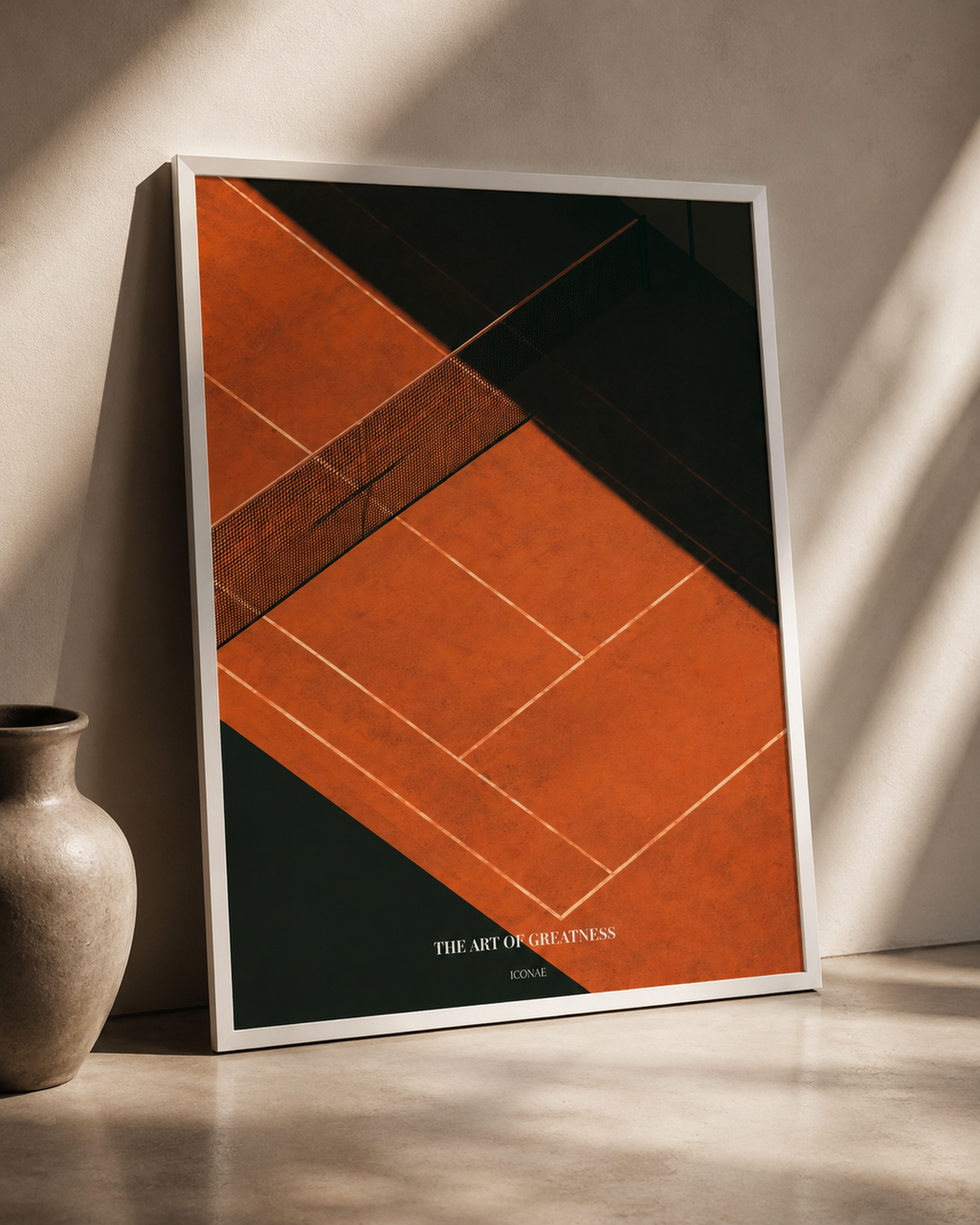 Orange & noir  - L’affiche