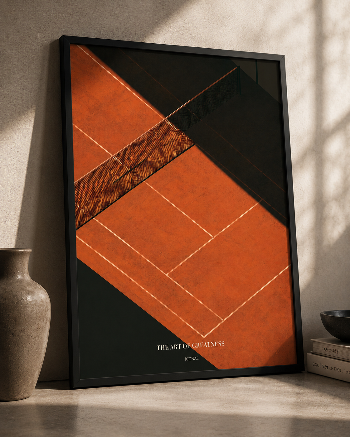 Orange & noir  - L’affiche