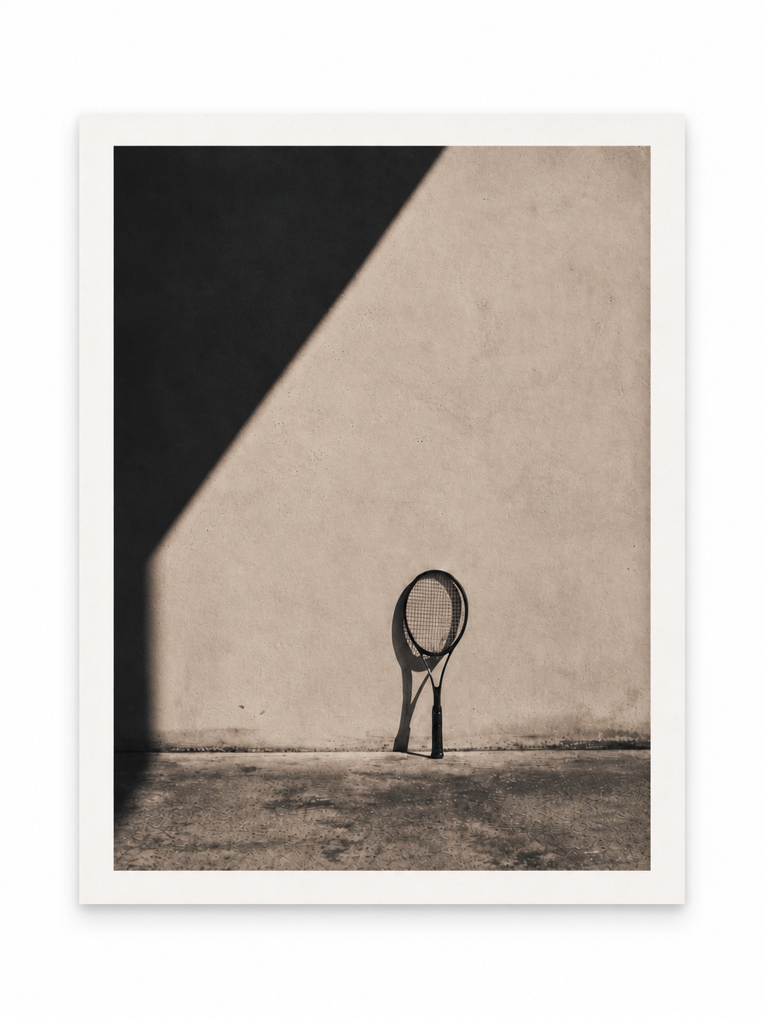 Against the Wall — sans cadre sur fond blanc