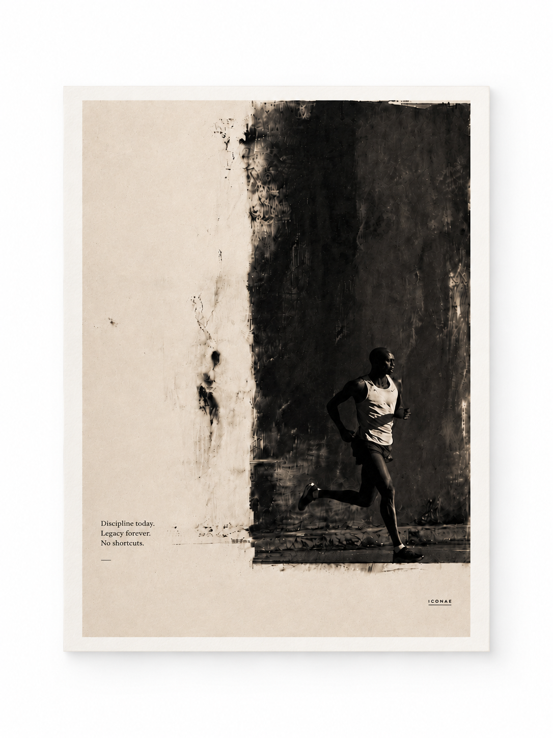 Discipline — sans cadre sur fond blanc