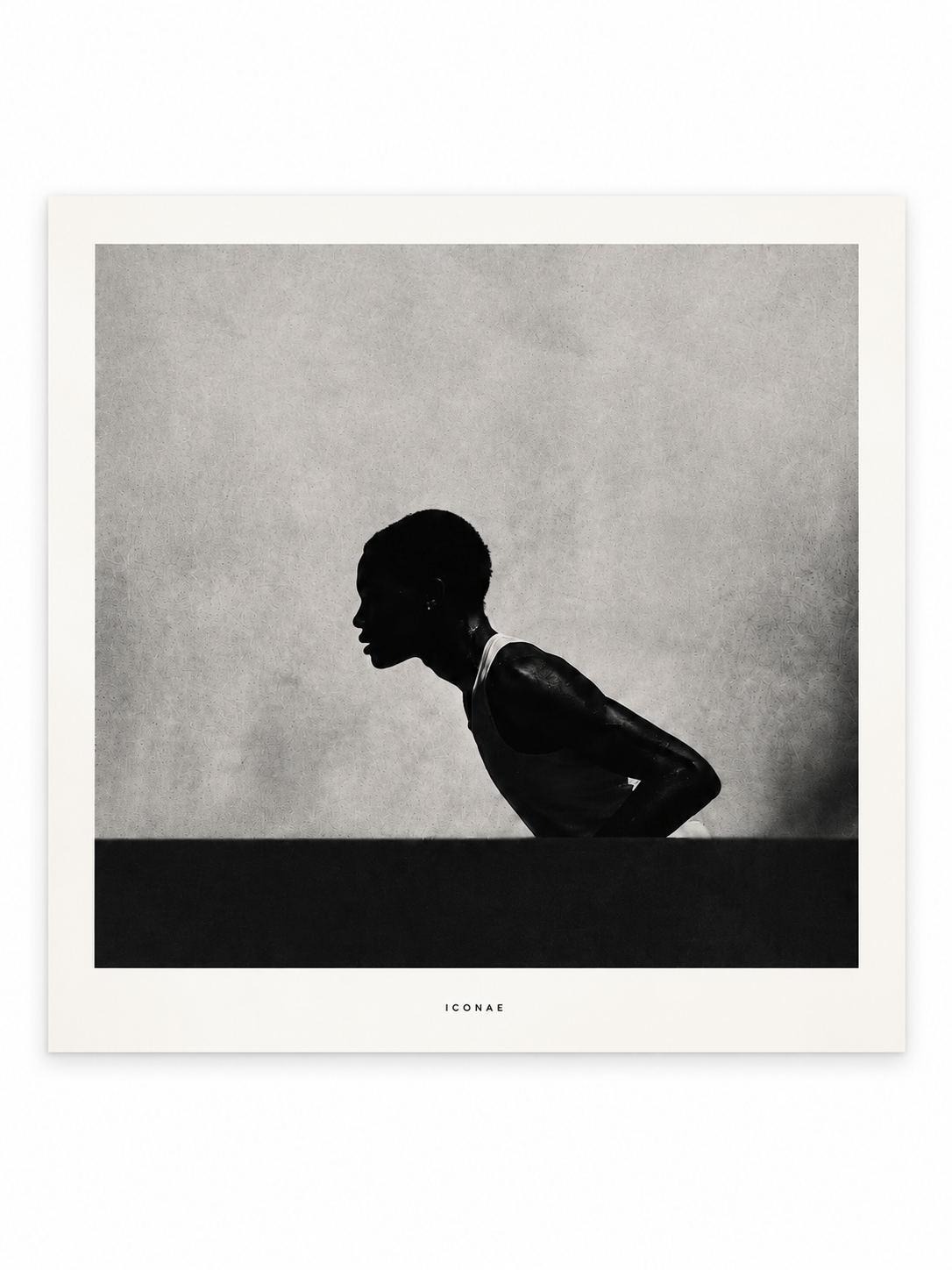 The runner — tirage sans cadre sur fond blanc galerie