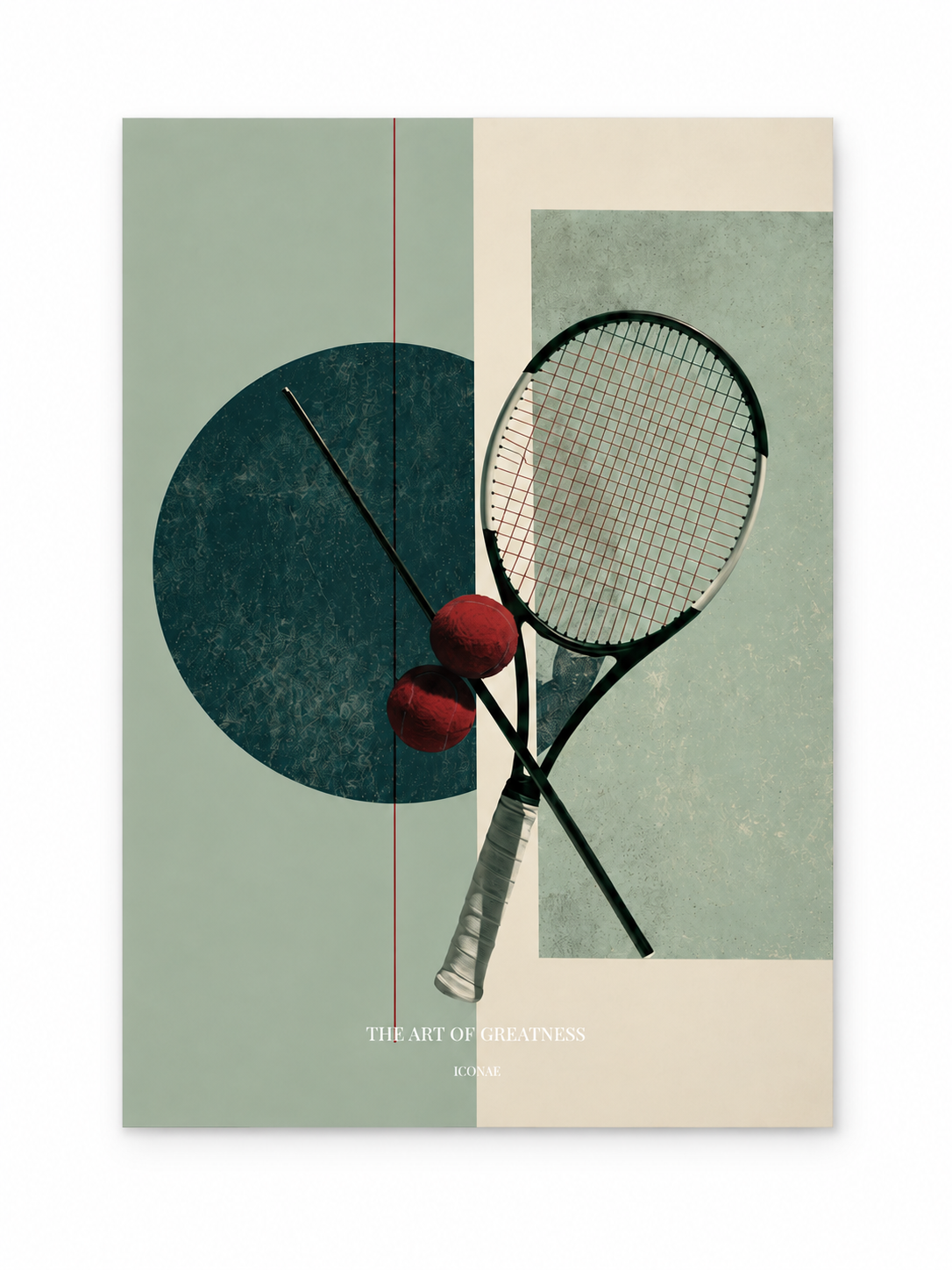 Vert Olive — tirage sans cadre sur fond blanc galerie