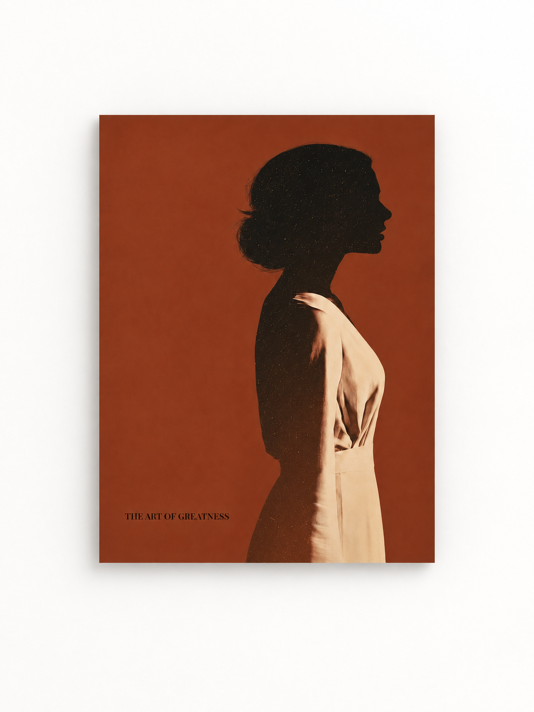 Lady — mise en scène sans cadre sur fond blanc